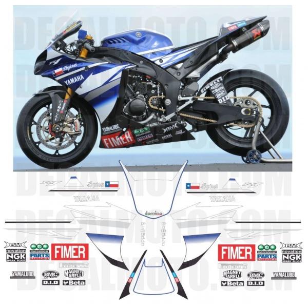 グラフィック デカール ステッカー 車体用 / ヤマハ YZF R1 YZF-R1 09-14 / ...