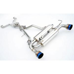 日産 スカイライン クーペ 350GT 2003-2006 Invidia Single Layer Titanium Tip Cat-Back Exhaust GEMINI 単層チタンエンドマフラー｜ltandpjapan