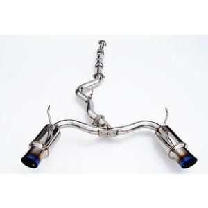 Subaru スバル インプレッサ WRX STI  5ドア 2008-2011 Invidia Titanium Tip CAT-BACK EXHAUST チタンエンド  N1 マフラー｜ltandpjapan