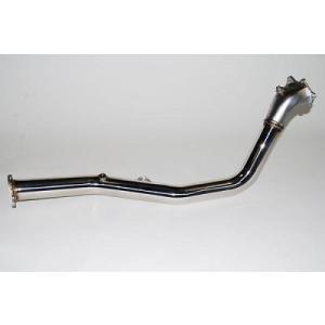 Subaru スバル インプレッサ  WRX/STI 2008-2014 Invidia DOWN-PIPE (Twin O2 Sensor Bung)触媒ストレート フロントダウンパイプ　（O2センサー対応）｜ltandpjapan