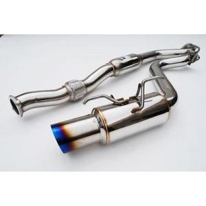 Subaru スバル インプレッサ WRX STI 5ドア  2008-2011 Invidia Titanium Tip CAT-BACK EXHAUST チタンエンド N1 マフラー｜ltandpjapan