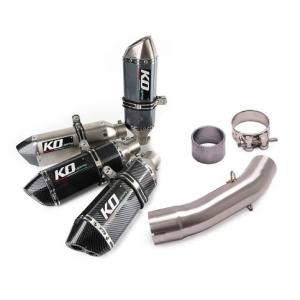 KO Lightning / 370 mm スリップオンマフラー / KTM デューク Duke 250 390 2020-2021 / RC390 2021 / アドベンチャー 250 390 2020-2021