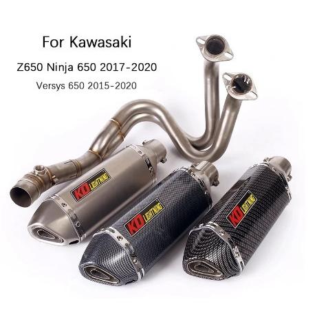 KO Lightning / 370 mm スリップオンマフラー / Kawasaki Z650 N...