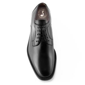 7cm up シークレット靴 マスアルトス Boston 黒色 24.0-27.9cm イタリア製ハンドメイド