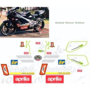 グラフィック デカール ステッカー 車体用 / アプリリア aprilia RS125 / マックス・ビアッジ　WGP チェス