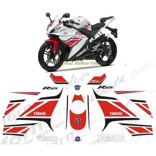 グラフィック デカール ステッカー 車体用 / ヤマハ  YZF-R125 / レプリカ WGP 5...