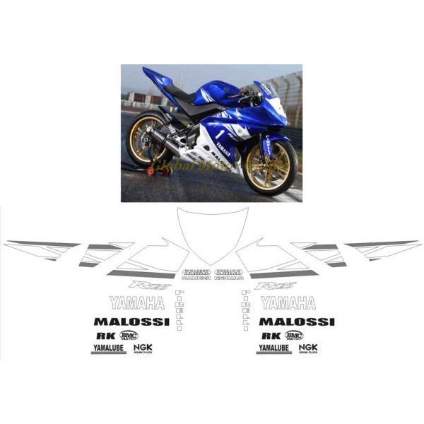グラフィック デカール ステッカー 車体用 / ヤマハ  YZF-R125  / レプリカ  R12...
