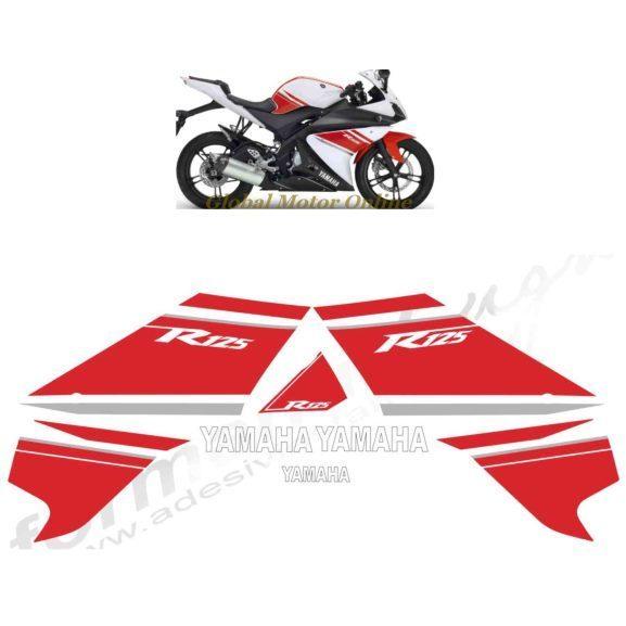 グラフィック デカール ステッカー 車体用  /  ヤマハ YZF-R125 2008 レストア