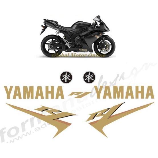 グラフィック デカール ステッカー 車体用  /  ヤマハ YZF-R1 2008 レストア