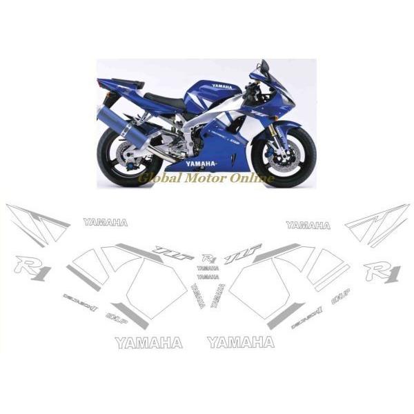 グラフィック デカール ステッカー 車体用  / ヤマハ YZF-R1 EXUP DELTA BOX...