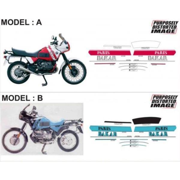 グラフィック デカール ステッカー 車体用 /  BMW R100GS / 91 PD パリダカ パ...