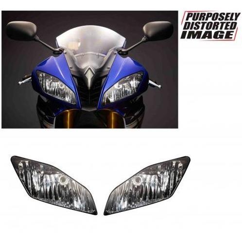 グラフィック デカール ステッカー 車体用 / レーサーダミーヘッドライト  YAMAHA YZF-...