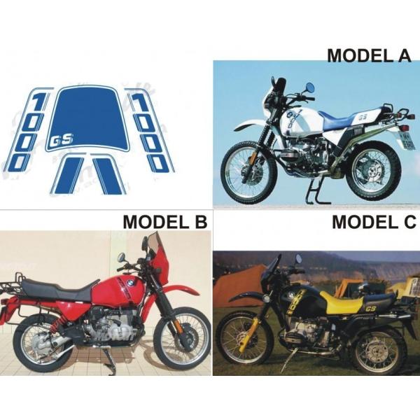 グラフィック デカール ステッカー 車体用 /  BMW  R100GS / 1987-1990