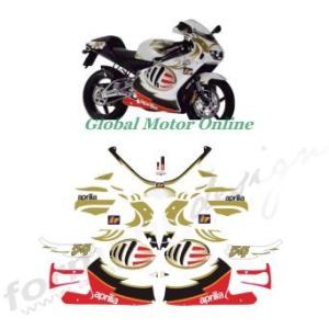 グラフィック デカール ステッカー 車体用 / アプリリア aprilia RS125 / マヌエル・ポジャーリ 2005 MotoGP モトGP｜ltandpjapan