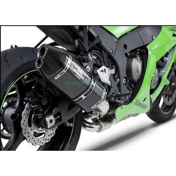 USヨシムラ / R-77D 3/4 マフラー カーボン / カワサキ ZX-10R 11-13