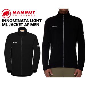 マムート イノミネイター ライト ミッドレイヤージャケット アジアンフィット MAMMUT INNOMINATA LIGHT ML JACKET AF MEN BLACK 1014-04350-0001 フリース｜ltd-online