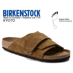 ビルケンシュトック キョウト BIRKENSTOCK KYOTO(REGULAR FIT) DESERT BUCK TEA 1020421 デザート ブラウン ベルト 京都｜ltd-online