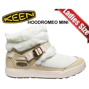 キーン ウィメンズ フッドロメオ ミニ ブーツ KEEN HOODROMEO MINI BIRCH/BIRCH 1027848 バーチ ホワイト レディース スニーカー ミッドカット｜ltd-online