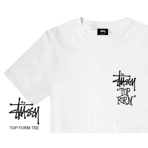 ステューシー Tシャツ STUSSY TOP FORM TEE WHITE 1904434 トップフォーム T-シャツ TEE ホワイト 白｜ltd-online
