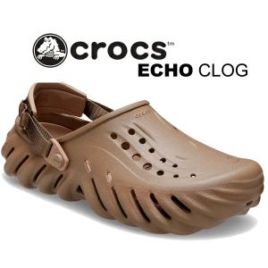 クロックス エコー クロッグ crocs ECHO CLOG KHAKI 207937-260 カー...