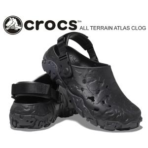 クロックス クラシック オール テレイン アトラス クロッグ crocs ALL TERRAIN ATLAS CLOG BLACK 208391-060 ブラック サンダル アウトドア｜ltd-online