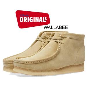 クラークス ワラビー ブーツ CLARKS WALLABEE BOOT MAPLE SUEDE 26133283 メープル スウェード ワラビー ブーツ 撥水｜ltd-online