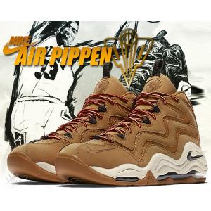 ナイキ エア ピッペン NIKE AIR PIPPEN desert ochre/velvet brown スコッティ ピッペン スニーカー ブーツ ウィート デザートオーカー｜ltd-online