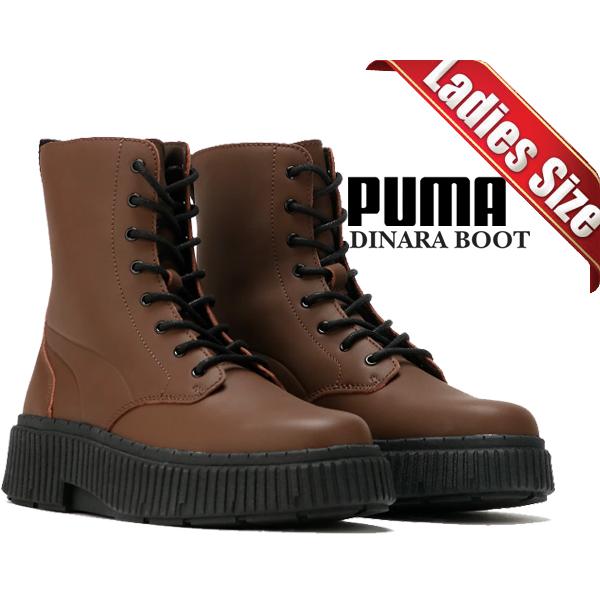 プーマ ウィメンズ ディナーラ ブーツ PUMA DINARA BOOT CHOCOLATE 394...