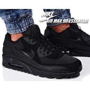 ナイキ エアマックス 90 エッセンシャル NIKE AIR MAX 90 ESSENTIAL black/black-black 537384-090 スニーカー AM90 オール ブラック｜ltd-online