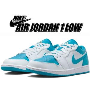 エア ジョーダン 1 NIKE AIR JORDAN LOW white/celestial gold