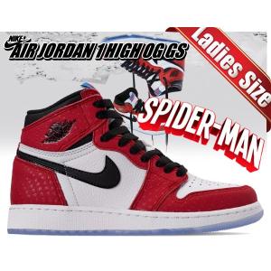 ナイキ エアジョーダン 1 ハイ NIKE AIR JORDAN 1 HIGH OG GS SPIDER