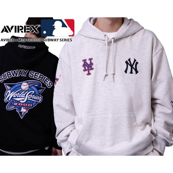 アヴィレックス x MLB フーディ サブウェイシリーズ AVIREX MLB HOODIE SUB...