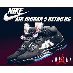 ナイキ エアジョーダン V レトロ NIKE AIR JORDAN 5 RETRO OG black/fire red-metallic silver-white 845035-003　エア ジョーダン V メンズ スニーカー｜ltd-online