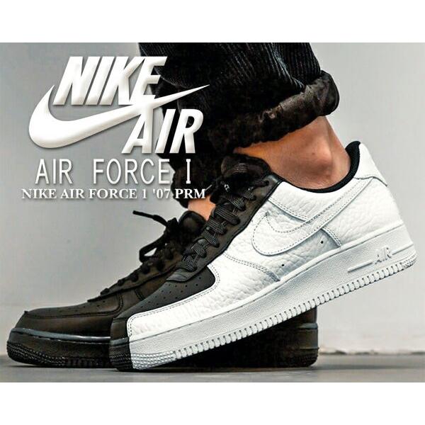 ナイキ NIKE エアフォース 1 NIKE AIR FORCE 1 07 PRM black/wh...