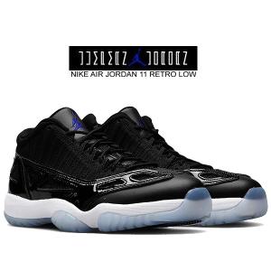 ナイキ エアジョーダン 11 ロー NIKE AIR JORDAN 11 RETRO LOW IE SPACE JAM black/concord-white AJXI スペースジャム スニーカー ブラック コンコルド