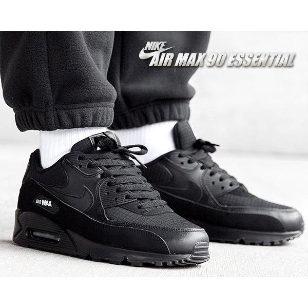 ナイキ エアマックス 90 NIKE AIR MAX 90 ESSENTIAL black/whit...