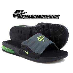 ナイキ エアマックス キャムデン スライド NIKE AIR MAX CAMDEN SLIDE anthracite/volt-dark grey bq4626-001 サンダル イエローグラデ シャワー カムデン 95｜ltd-online