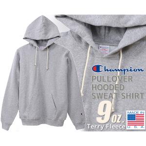 チャンピオン プルオーバー フーデッド スウェットシャツ Champion PULLOVER HOODED SWEAT SHIRT 9oz. MADE IN USA OXFORD GREY c5-p101 グレー パーカー｜ltd-online