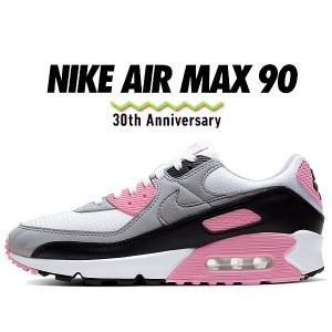 ナイキ エアマックス 90 30周年 NIKE AIR MAX 90 30th ANNIVERSARY white/particle grey-rose-black cd0881-101 スニーカー AM90 ピンク｜ltd-online