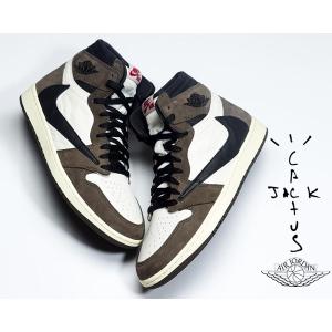 ナイキ エアジョーダン 1 ハイ トラビス・スコット NIKE AIR JORDAN 1 HI OG TRAVIS SCOTT SP sail/black-dark mocha cd4487-100 スニーカー AJ1 cactus jack｜ltd-online