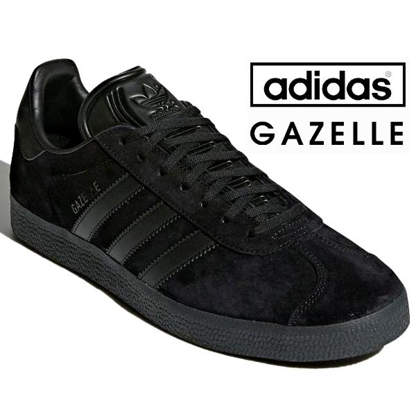 アディダス ガゼル adidas GAZELLE CBLACK/CBLACK/CBLACK cq28...