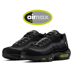 ナイキ エアマックス 95 NIKE AIR MAX 95 black/lt smoke grey-volt cv1635-002 グラデーション ボルト イエロー ブラック｜ltd-online