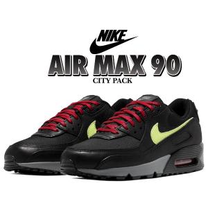 ナイキ エアマックス 90 プレミアム NIKE AIR MAX 90 PREMIUM NYC CITY black/speed yellow-smoke grey スニーカー ニューヨーク 消防士 FDNY  NYC 30周年｜ltd-online