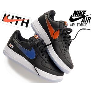 ナイキ エアフォース 1 ロー キス NIKE AIR FORCE 1 LOW / KITH NEW YORK KNICKS SEASON.2 black/rush blue-team org cz7928-001 NYC ニューヨーク ニックス｜ltd-online