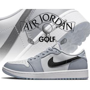 ナイキ エアジョーダン 1 ロー ゴルフ NIKE AIR JORDAN 1 LOW GOLF WOLF GREY wolf grey/blk-photon dust dd9315-002 ゴルフシューズ ウルフグレー スパイクレス｜LTD Online