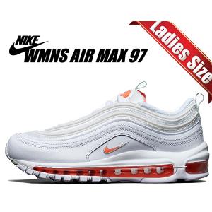 ナイキ ウィメンズ エアマックス 97 NIKE WMNS AIR MAX 97 white/bright mango dh5723-100 スニーカー ホワイト ブライトマンゴー AM97｜ltd-online