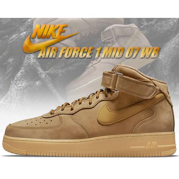 ナイキ エアフォース 1 07 ミッド NIKE AIR FORCE 1 MID 07 WB fla...