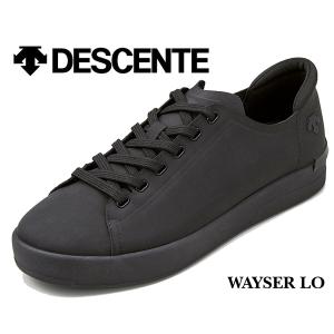 デザント ウェイサー イージーロー DESCENTE WAYSER LO BLACK dm1vjc20bk Waterproof レインシューズ スニーカー ブラック 防水設計 雨靴｜ltd-online