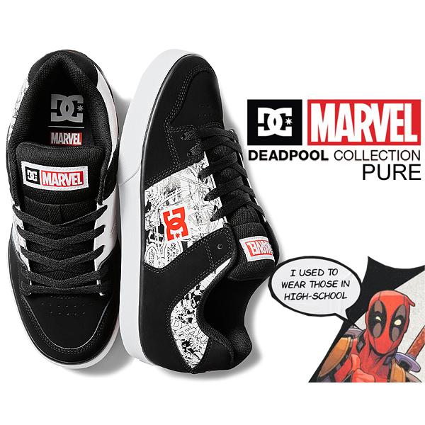 ディーシーシューズ × マーベル デッドプール ピュア DC SHOES MARVEL DP PUR...