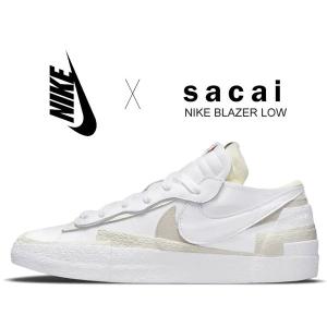 ナイキ ブレザー ロー サカイ NIKE BLAZER LOW / SACAI white/sail-white dm6443-100 スニーカー ホワイト white Patent Leather｜ltd-online